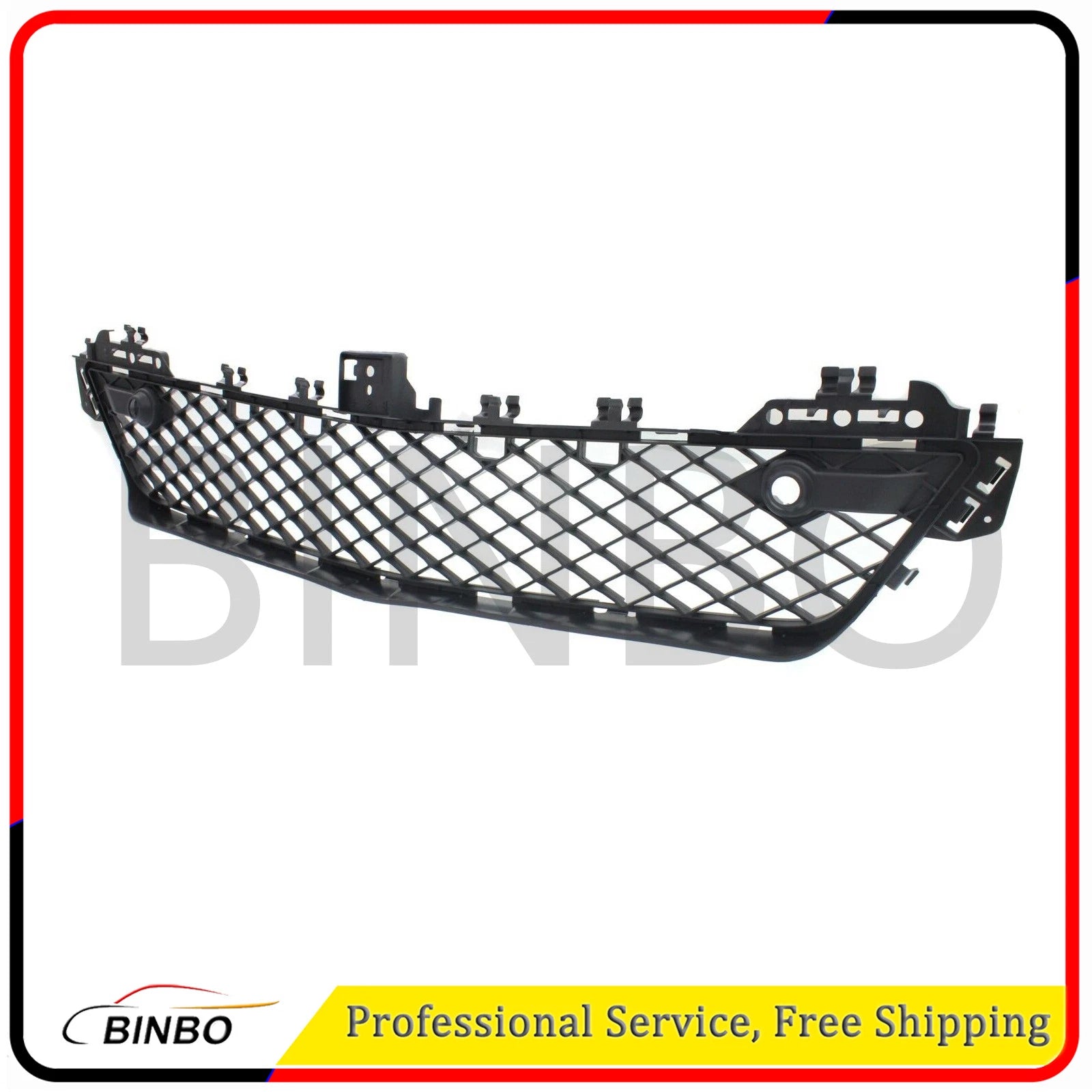 Bumper Grille Front Center Lower For 2012-2015 Mercedes-Benz C250 C350 C300 07FC0E-D4 - KOEEK