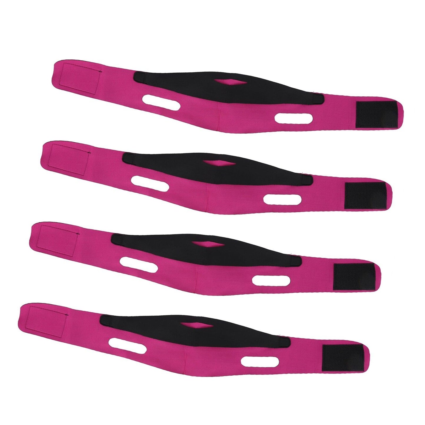 new 4pcs Lifting Strap Remove Double Chin Prevent Sagging V Firming Strap HGF koeek - KOEEK