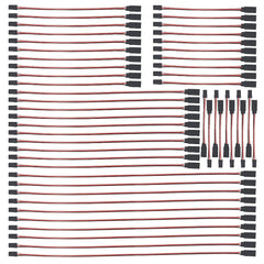 new WMYCONGCONG 50 PCS Servo Extension Lead Wire Cable Male to Female 3 Pin for... WMYCONGCONG - KOEEK