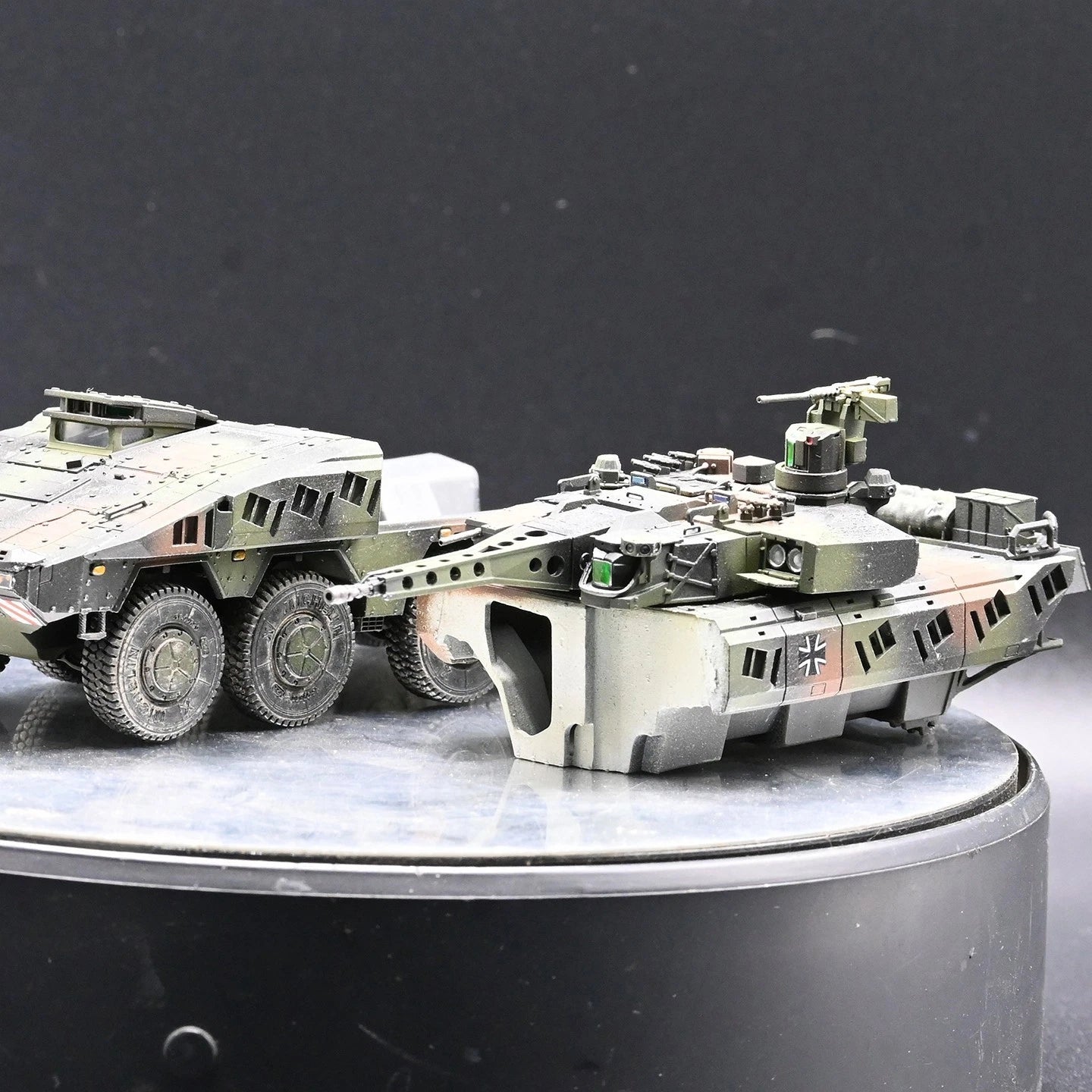 1/72 Sanrong Boxer IFV Wheeled Infantry Vehicle Heavy Duty Armored Model Toys 07FC0E-D4 - KOEEK