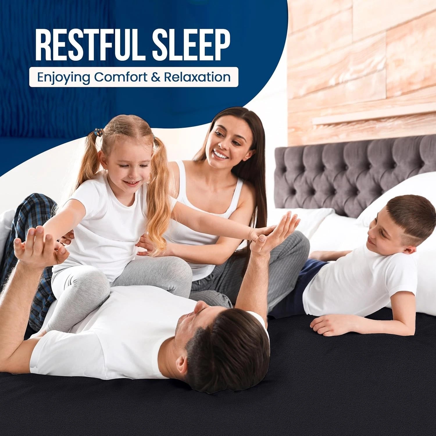 Bedding Waterproof Mattress Protector High-Quality Terry Cloth Mattress Cover 07FC0E-D4 - KOEEK