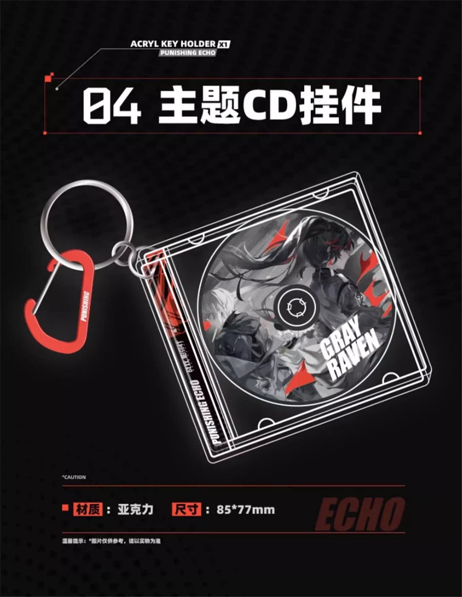 GRAY RAVEN：PUNISHING ECHO Vinyl Record Gift Box Official Pendant Lyric Booklet 07FC0E-D4 - KOEEK