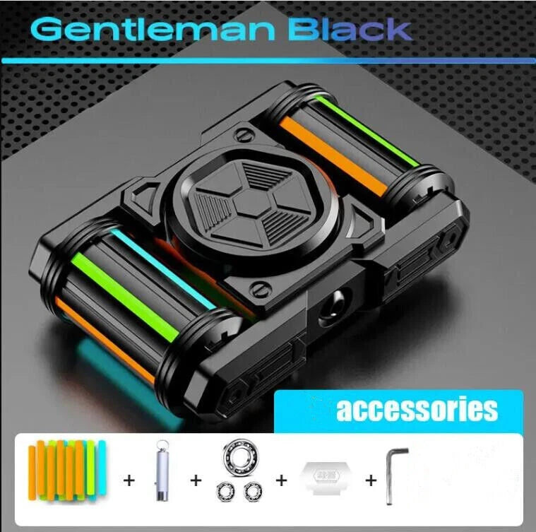 Luminous Tank Roller 101 Fidget Spinner Metal Hand Spinner Adult Fidget EDC Toys 07FC0E-D4 - KOEEK