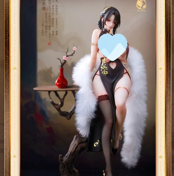 BearPanda Feng Lai Yi Cheongsam  Anime PVC Figure With Tracking Eyes BEARPANDA - KOEEK