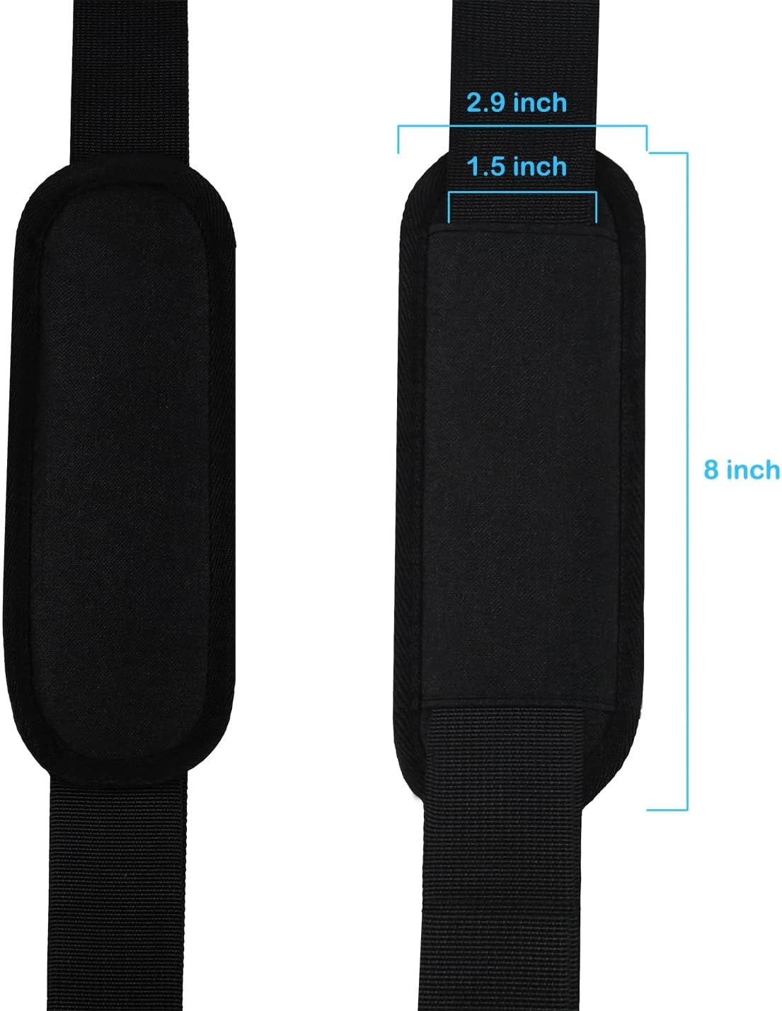 new Universal Replacement Laptop Shoulder Strap, Durable 55" Adjustable Black 07FC0E-D4 - KOEEK