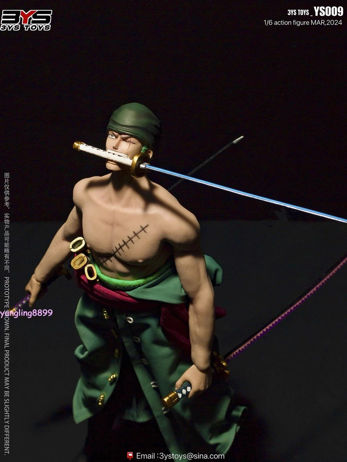 3YS Studio Roronoa Zoro 1/6 Action Figure Model Fans Toy Collection  Stocked! 07FC0E-D4 - KOEEK