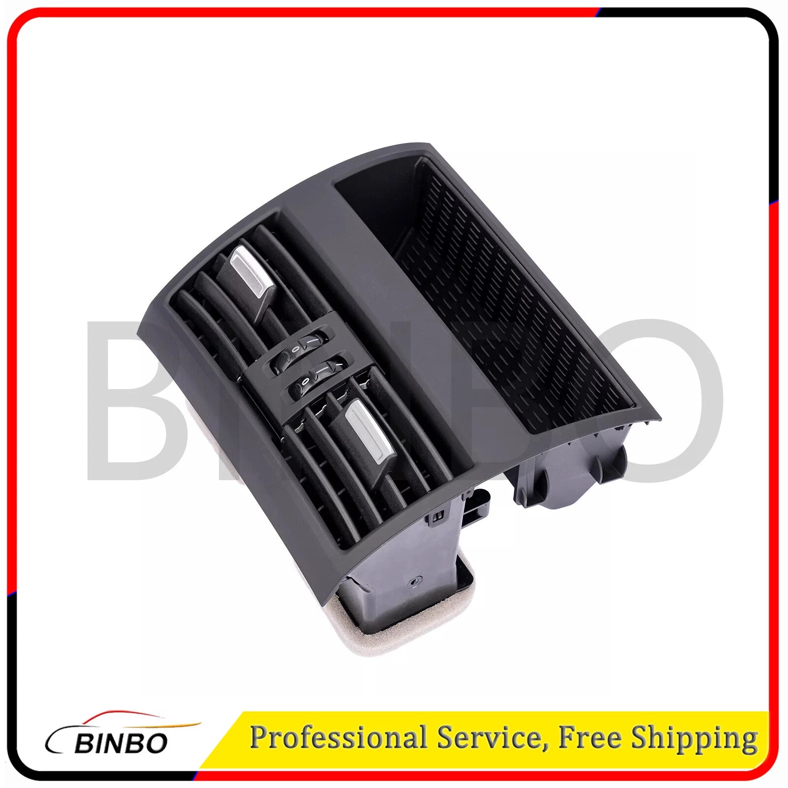 Car Rear Console Center Grill Dash AC Air Vent for BMW 5er F10 F18 64229172167 07FC0E-D4 - KOEEK