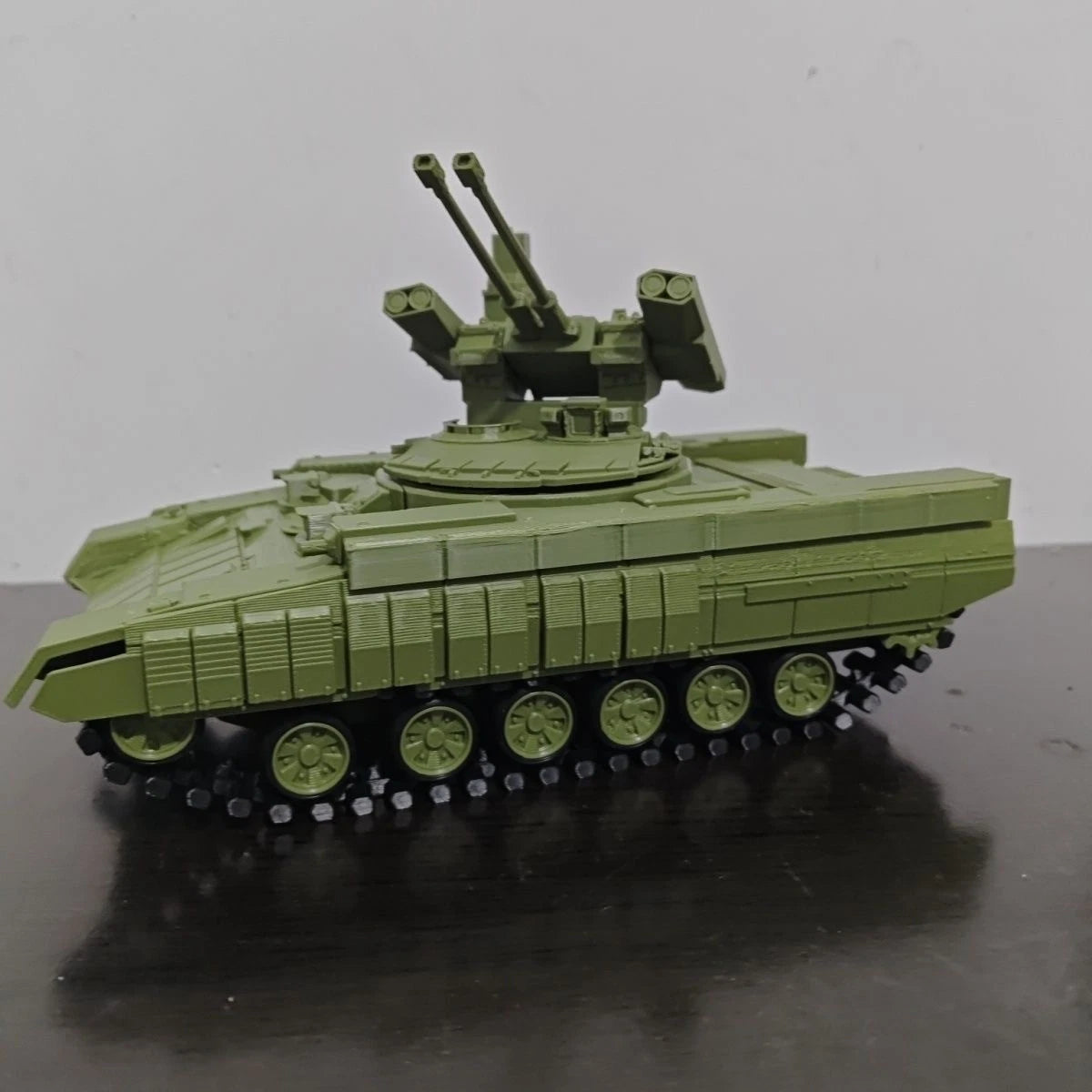 1/35 Russian BMPT Terminator Tank Support Vehicle Push-Pull Play Model Military 07FC0E-D4 - KOEEK