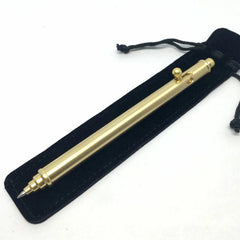 Outdoor EDC Solid Brass Practical Ball Pen Signature Pen Metal G2 Refills EDC - KOEEK