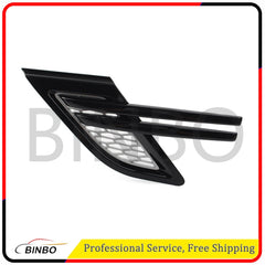 Front Fender Air Vents Grill Silver W/Black Trim L For Range Rover Sport 14-17 07FC0E-D4 - KOEEK