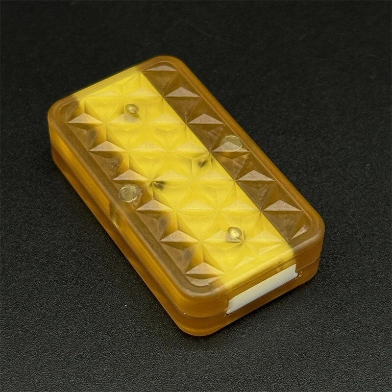 Exquisite PEI Fidget Slider Mechanical Fidget EDC Toys Amber Stress Relief Toy 07FC0E-D4 - KOEEK