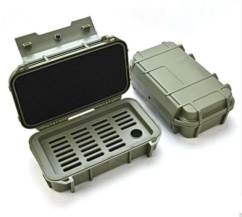 EDC Waterproof Double Layer Shockproof Storage Box Portable outdoor Multi Tool 07FC0E-D4 - KOEEK