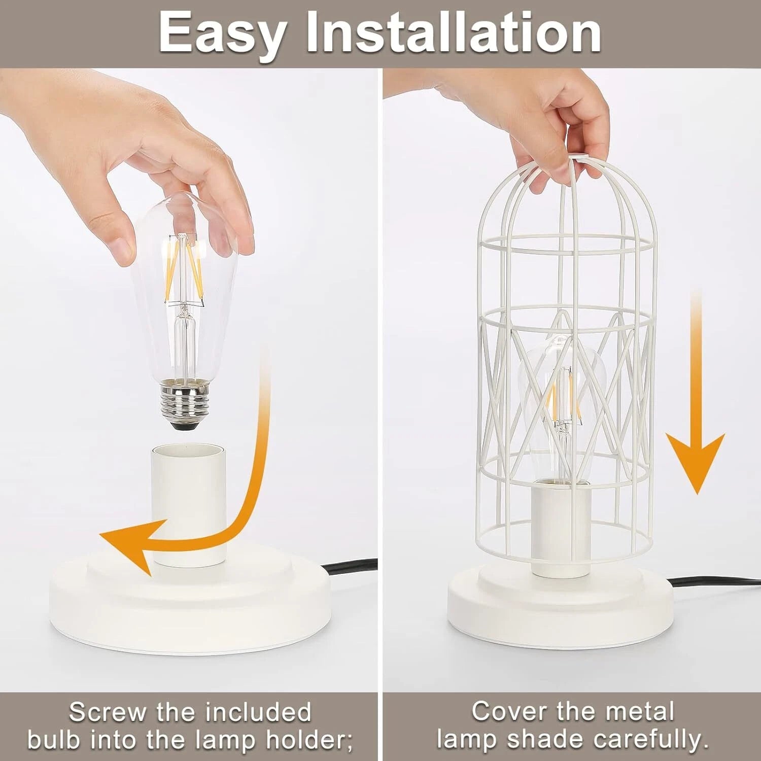 Bedside Touch Lamp Small Table Lamp For Bedroom Living Room Modern Bedside Lamps 07FC0E-D4 - KOEEK