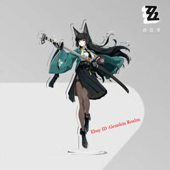 Anime Zenless Zone Zero Hoshimi Miyabi Acrylic Desktop Stand Figure Collection 07FC0E-D4 - KOEEK