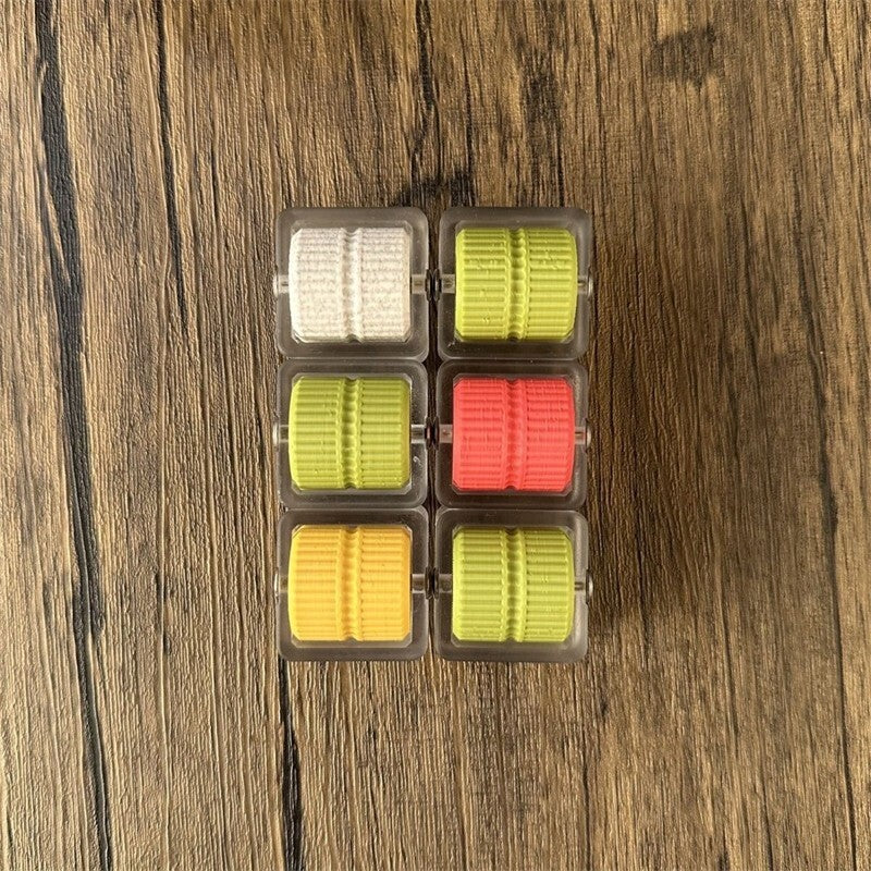 Creative Ice Roller EDC Fidget Toys Plastic Mechanical Stress Relief Toys 07FC0E-D4 - KOEEK