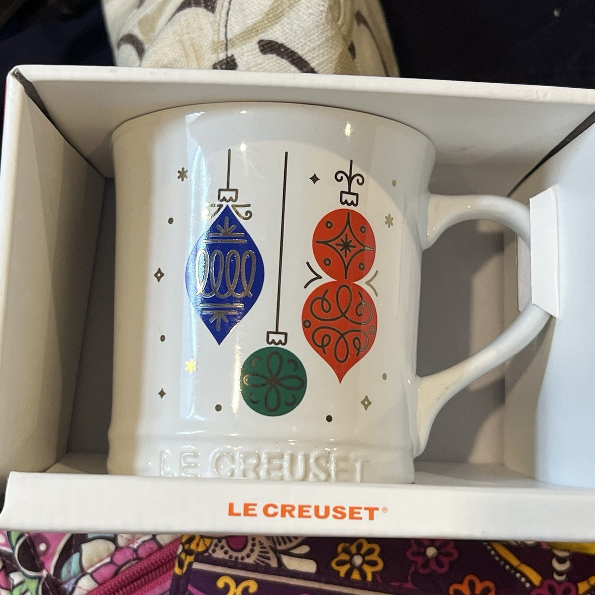 ! Le Creuset Noel Christmas Ornament Holiday Coffee Mug Ceramic Stoare LE CREUSET - KOEEK