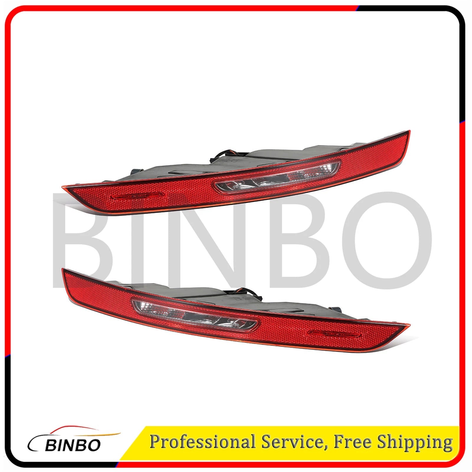 For 2015-2018 PORSCHE MACAN S 95B Pair REAR LEFT RIGHT Backup Light/Reflector 07FC0E-D4 - KOEEK