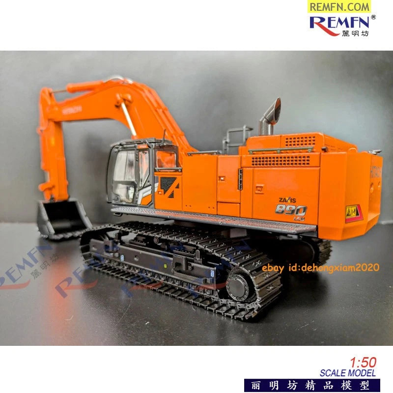 Hitachi ZX890LCH-7 Excavator 1:50 Scale Diecast Model Vehicle Collection Gift 07FC0E-D4 - KOEEK