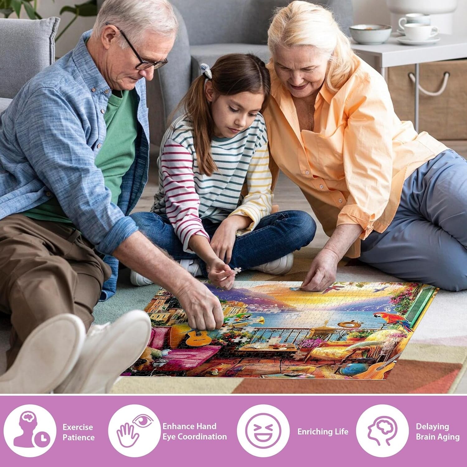 new 500 Piece Puzzles for Adults, Parrot Jigsaw Puzzle 500 Pieces Adults...