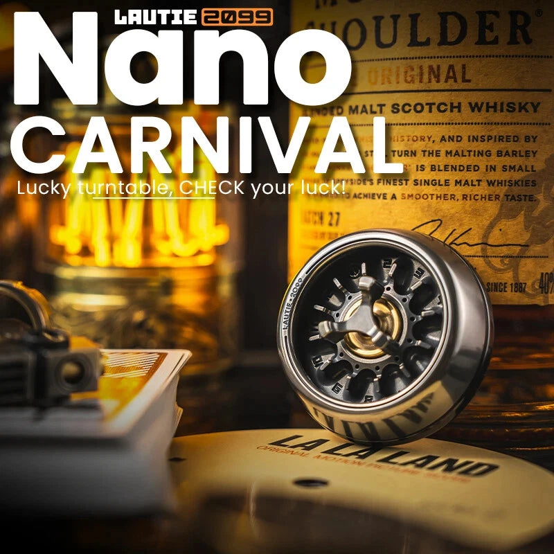 LAUTIE EDC Carnival Nano Spinner Roulette Series Desk Toys Anxiety Toys 07FC0E-D4 - KOEEK