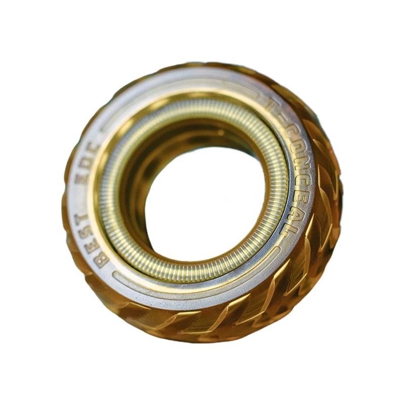 Tire EDC Fidget Ring Personalized Plastic Mechanical Ratchet Ring Fun Fidget Toy 07FC0E-D4 - KOEEK