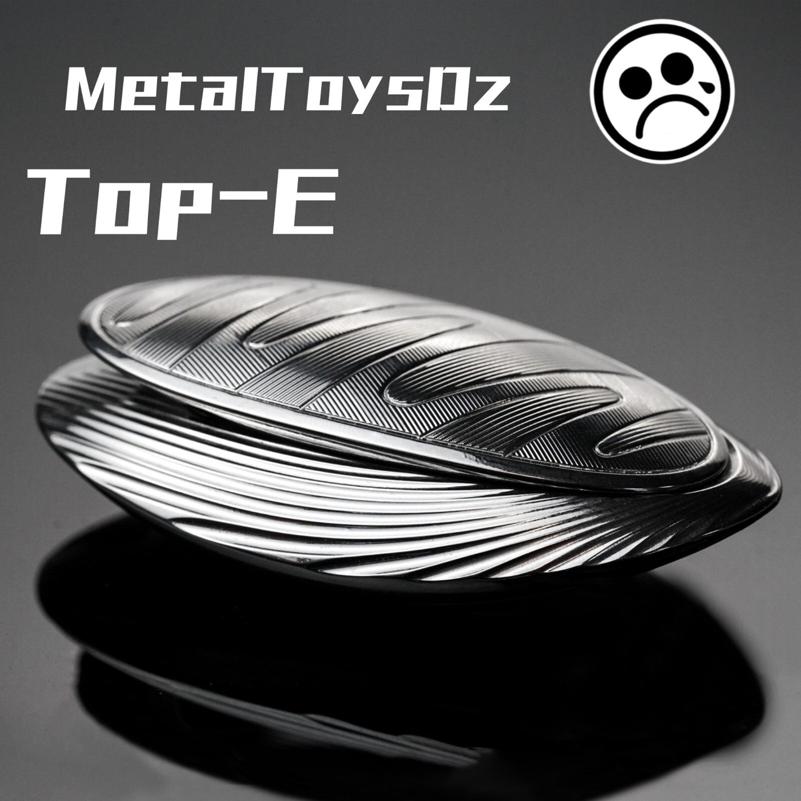 Fidget Slider DZ Top-E EDC Push Egg Metal Push Card Adult PPB Desk Toys Gift 07FC0E-D4 - KOEEK