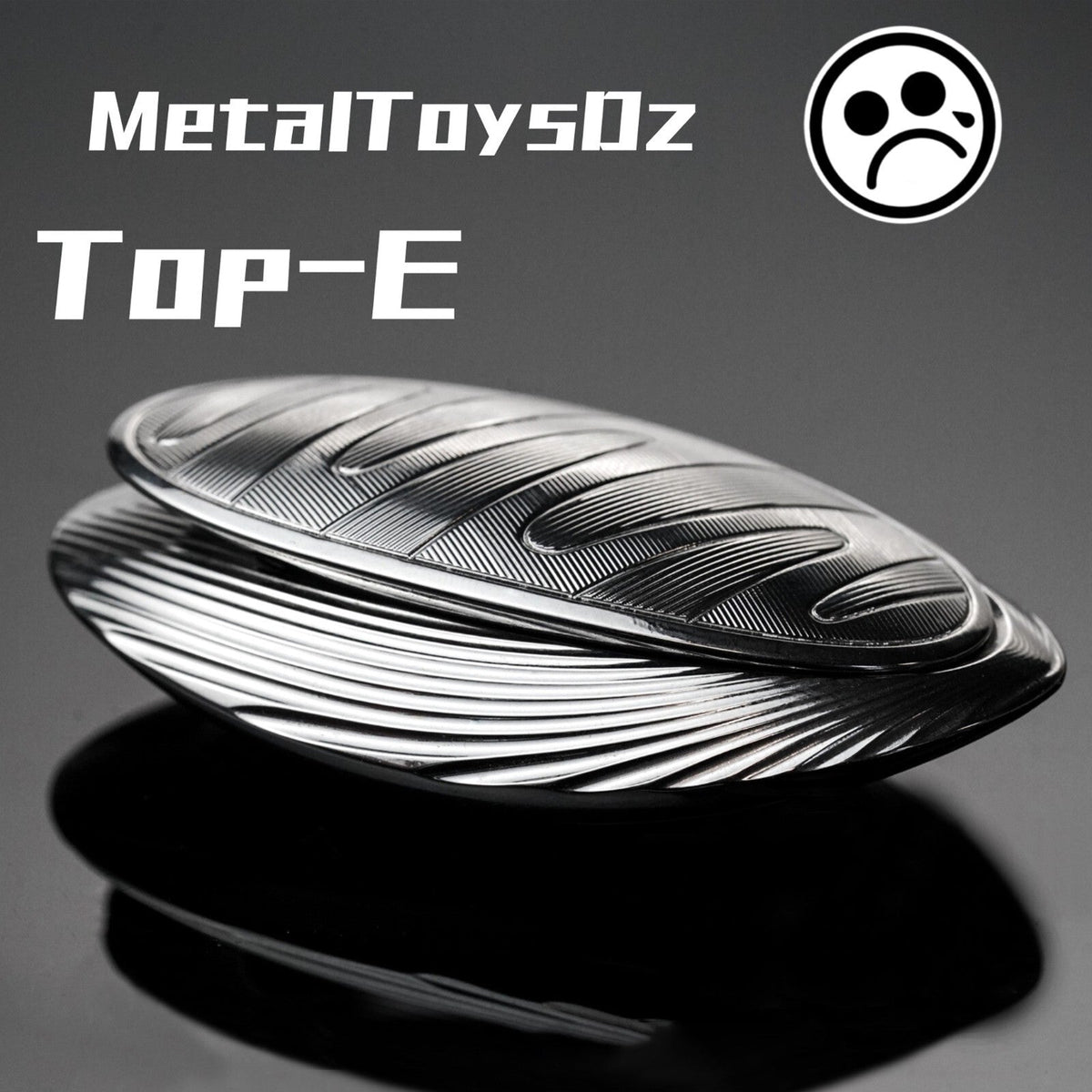 Fidget Slider DZ Top-E EDC Push Egg Metal Push Card Adult PPB Desk Toys Gift 07FC0E-D4 - KOEEK