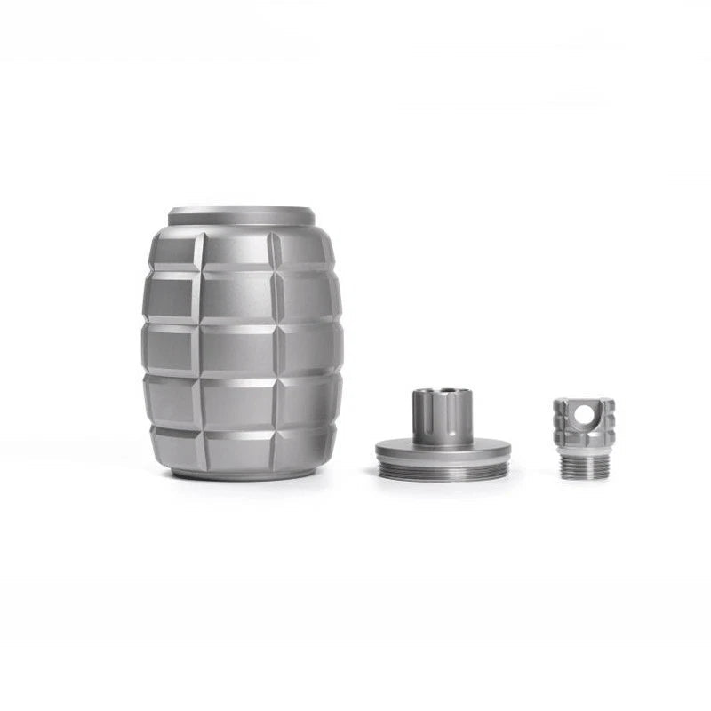100ml Titanium Hip Flask Portable Leakproof Pocket Flagon Screw Cap EDC Bottles 07FC0E-D4 - KOEEK