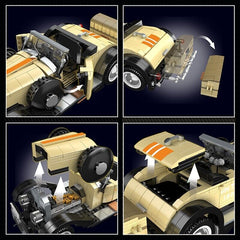 new Mould King 10115 Classic Retro Vintage Car Building Block Toy Display Decoration MOULD KING - KOEEK
