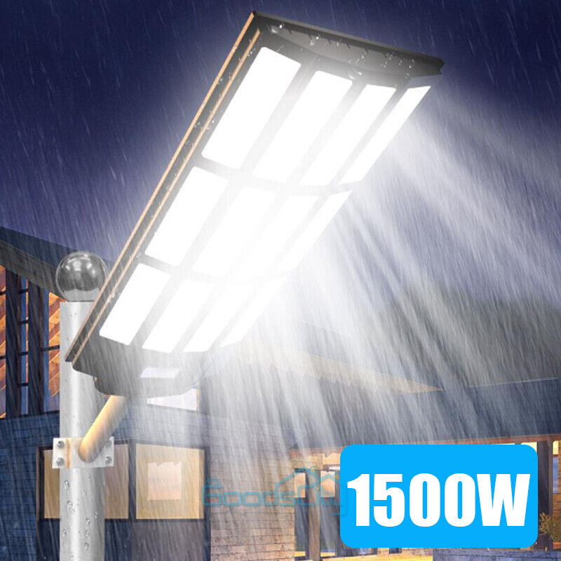 ny Solar Street Flood Light Kommerciel LED-lampe Udendørsområde Parkeringsplads Vejlampe