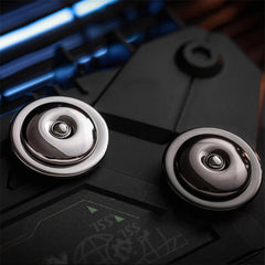 Flying Saucer Mechanical Fidget Clicker Haptic Coins EDC Fidget Toys ADHD Tool 07FC0E-D4 - KOEEK
