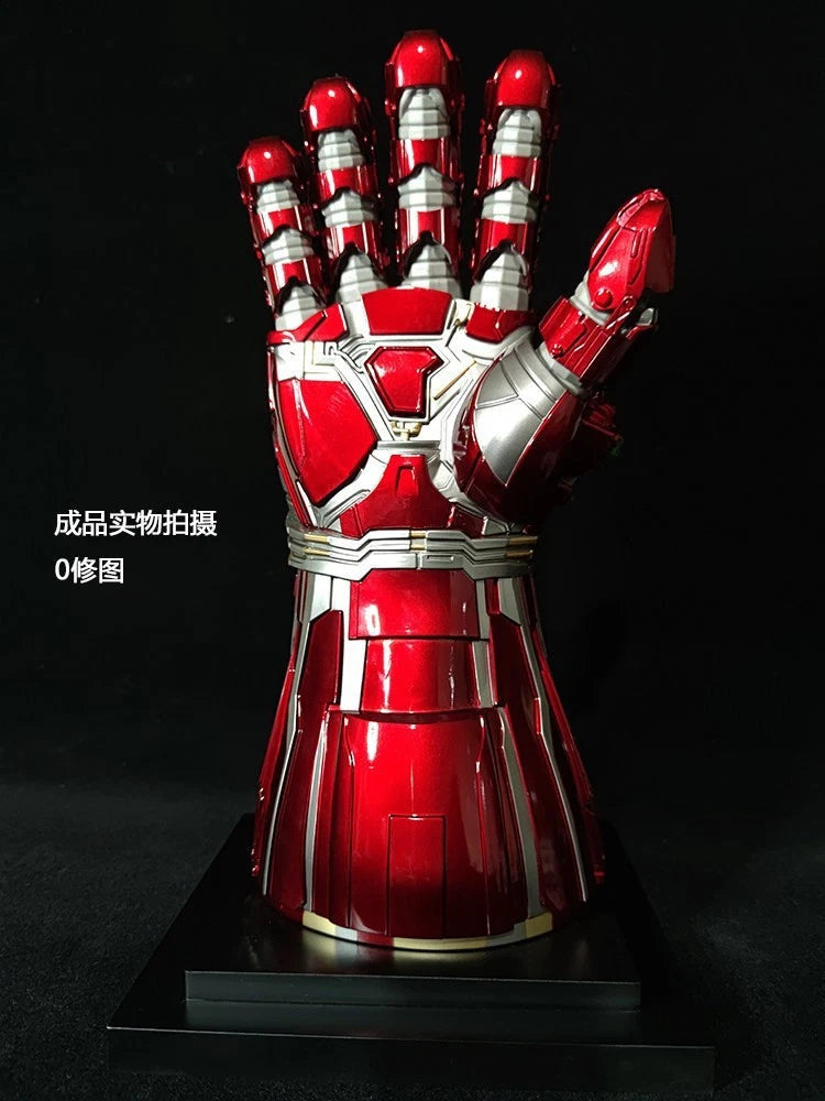 STOCK HCMY Thanos Infinity Gauntlet Full Metal 1:1 Wearable Cosplay Statue LED 07FC0E-D4 - KOEEK