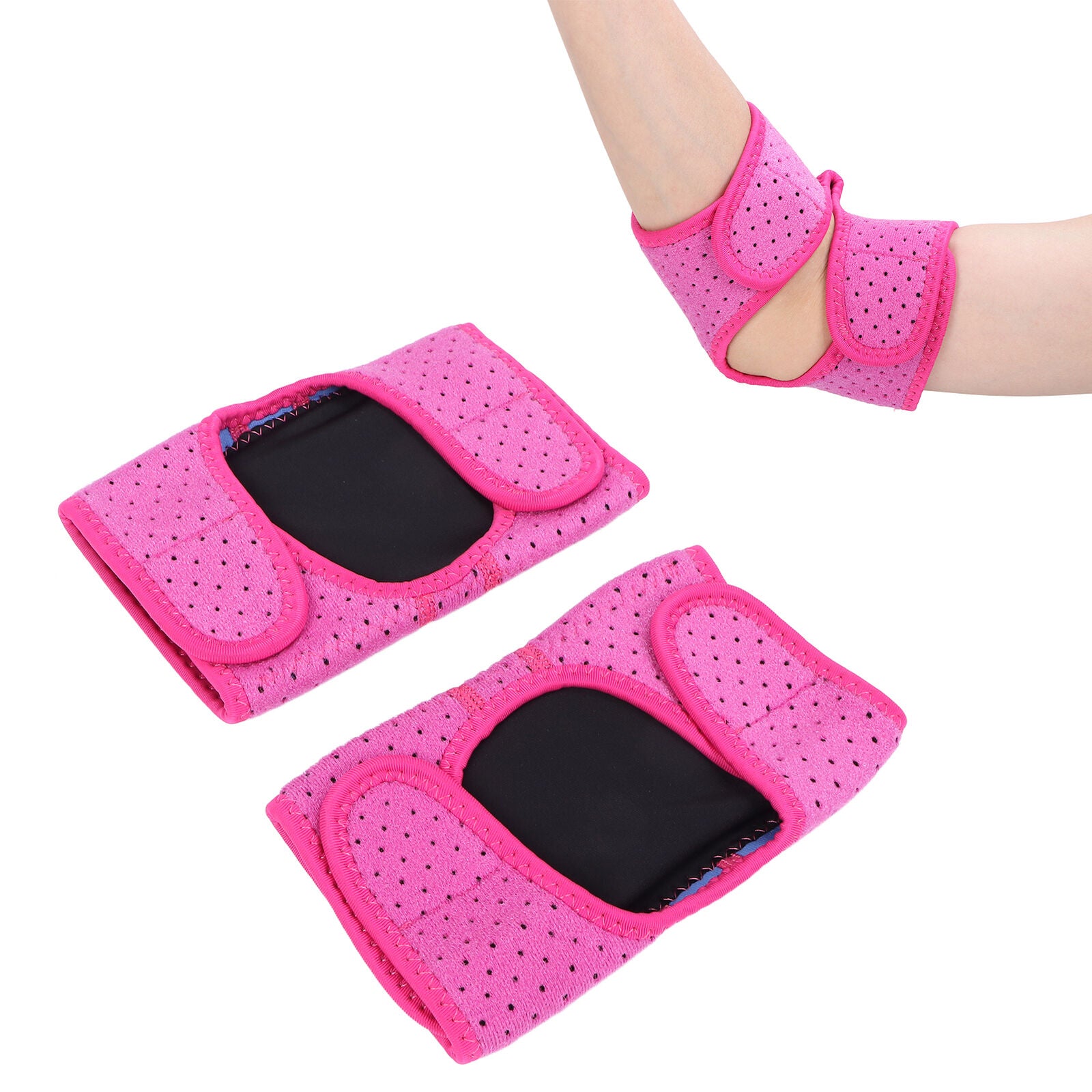 new Elbow Protective Pads Thick Sponge Elbow Splint Stabilizer Brace(Rose ) HGF koeek - KOEEK