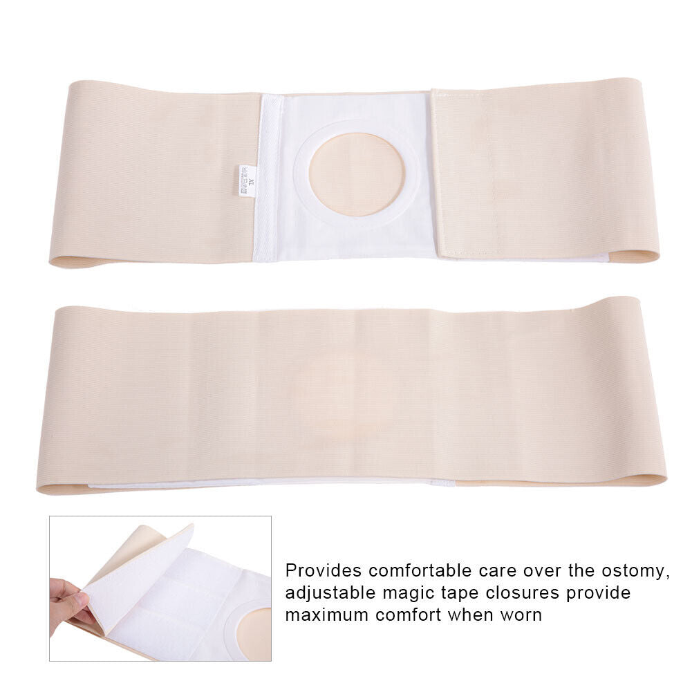 new Medical Ostomy Belt Unisex Ostomy Hernia Support Belt Abdominal  Brace koeek - KOEEK