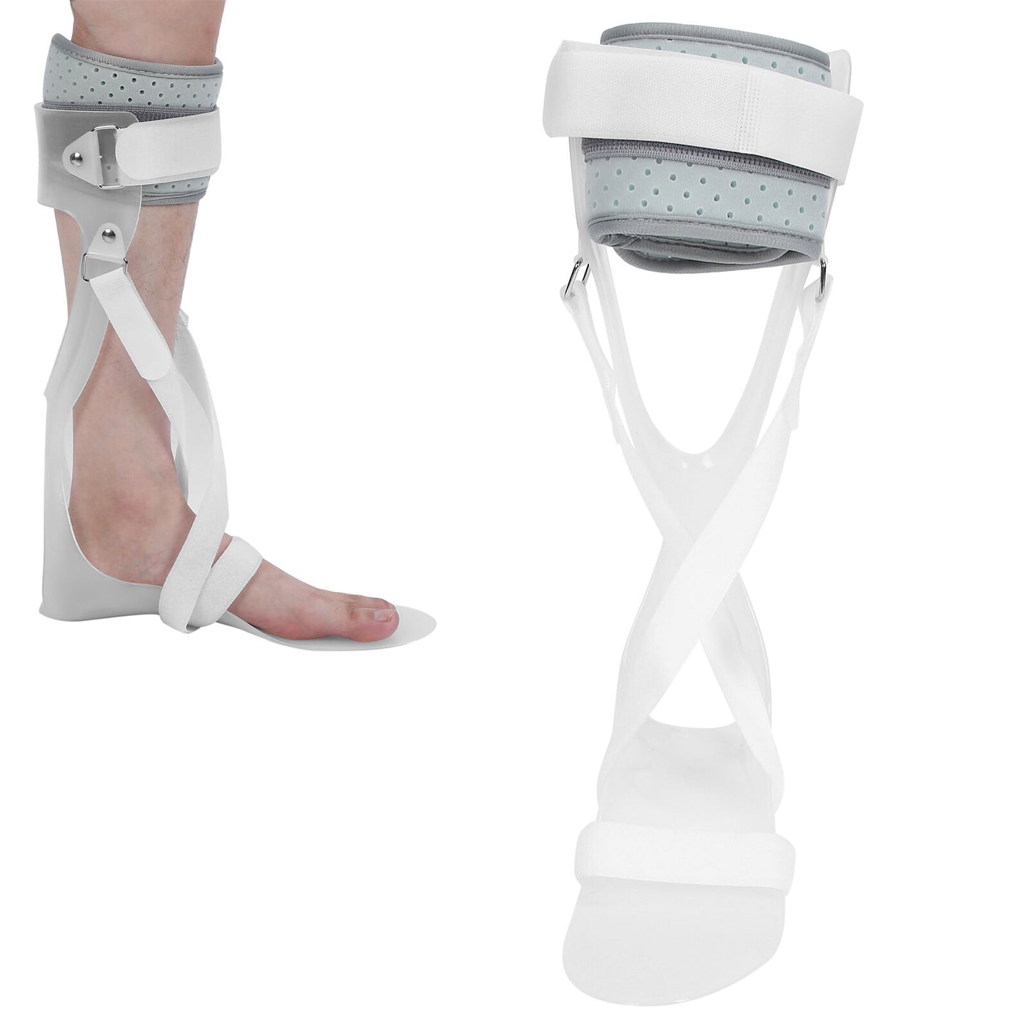 new Drop Foot Corrector Splint Ankle Foot Orthosis Brace(Left Foot M) HGF koeek - KOEEK