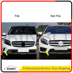 Right Front Bumper Outer Grille Grid RH Fit For 2015-17 Mercedes X156 GLA250/200 07FC0E-D4 - KOEEK