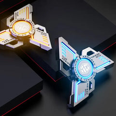 Fidget Spinners Luminous Metal Mute Bearing Noctilucent Gyro Stress Relief Toys 07FC0E-D4 - KOEEK