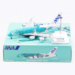 Ation 1/400 Ana Airbus JA382A Green Sea Turtle Aircraft Model Collection AVIATION - KOEEK