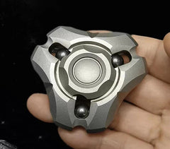 EDC Hand Spinner Adult Fidget Toys God Shield Stainless Steel Fidget Spinner Toy 07FC0E-D4 - KOEEK