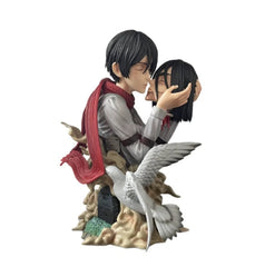 Attack on Titan Eren Mikasa Bust Statue Eren JaegerStatue Ornament  Figure Model 07FC0E-D4 - KOEEK
