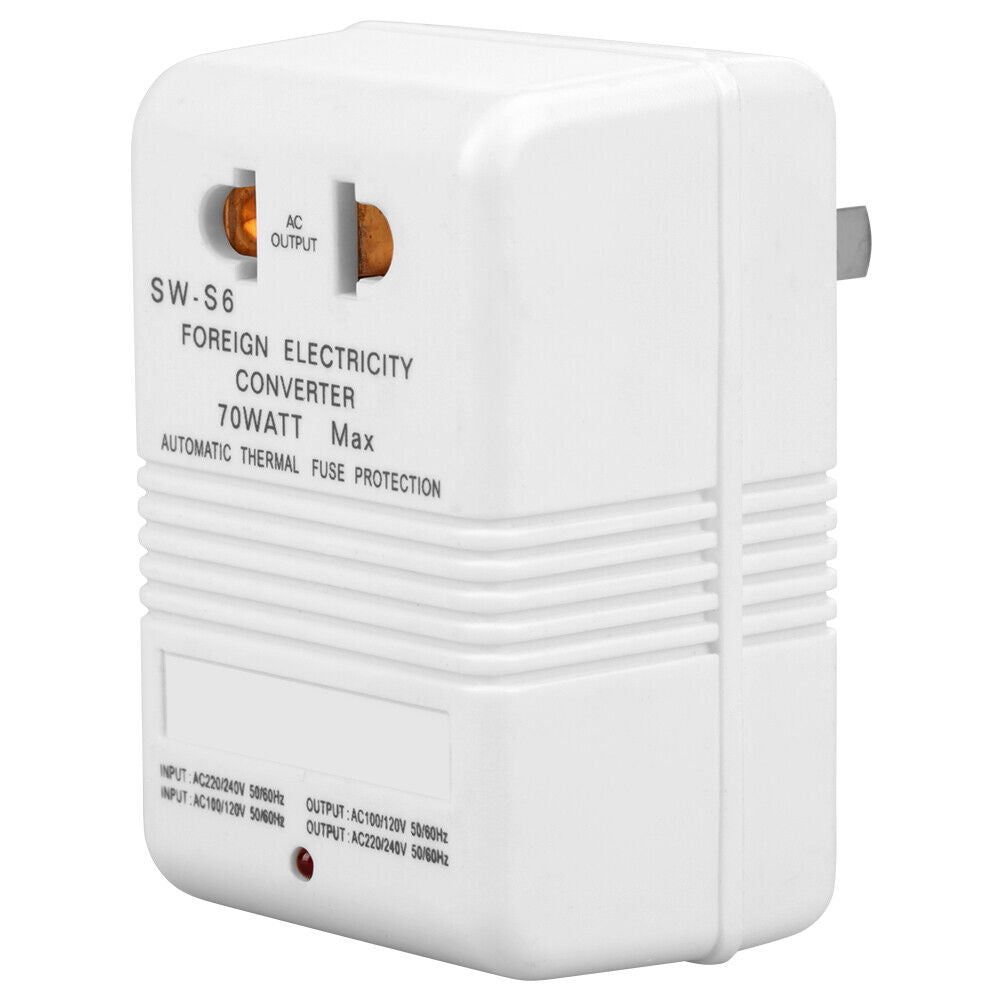 new  70W 110V/120V To 220V/240V Step-Up & Down Voltage Converter Transformer koeek - KOEEK