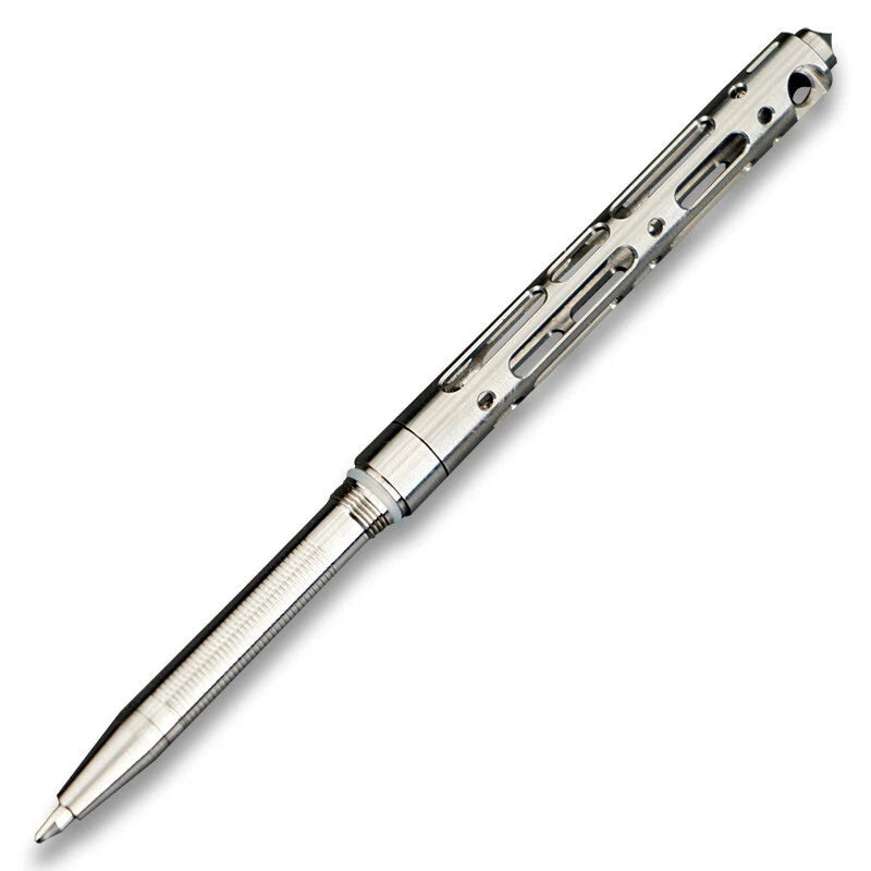 EDC Mini Titanium Alloy keychain Ball Point Pen Signature Pen Outdoor Travel 07FC0E-D4 - KOEEK