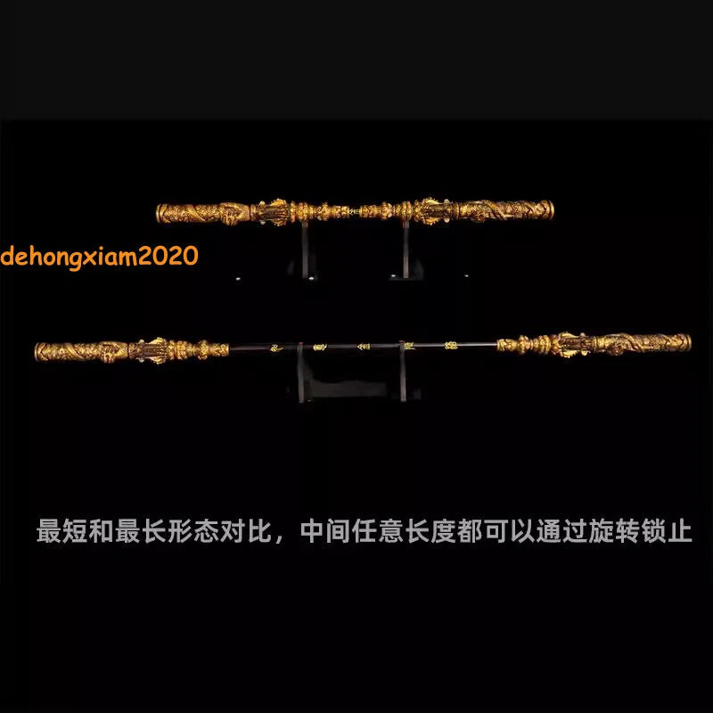 US now!! Monkey King Bar 1:1 Weapon Model Toy Scalable Christmas Gift Handmade 07FC0E-D4 - KOEEK