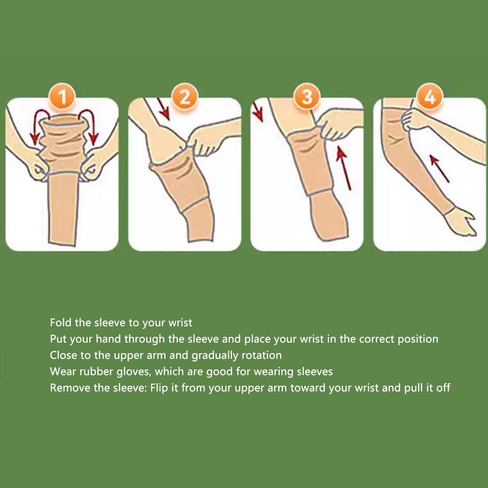 new Lymphedema Arm Compression Sleeve High Elasticity Lipid Edema Post Surgery R HPT koeek - KOEEK