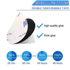 new 50Pcs Heavy Duty Double Sided Foam Tape Strong Pad Mounting Adhesive black 07FC0E-D4 - KOEEK
