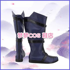 Deadpool & Wolverine Black Long Boot Zipper Shoes Cos Accessories Halloween 07FC0E-D4 - KOEEK