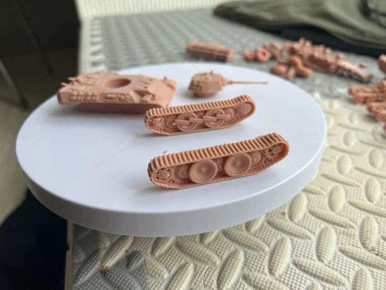 3D Printed 1/72/87/144 German VK1602 Leopard Reconnaissance Tank Model Kit 07FC0E-D4 - KOEEK