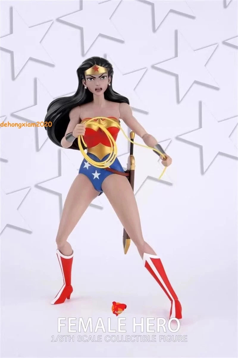 SHERO TOYS SH007 1/6 Female Hero 12" Action Figure Model Toy Gift 07FC0E-D4 - KOEEK