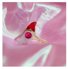 Anime Card Captor Sakura Kinomoto Sakura Magic key Necklace Cosplay Gift 07FC0E-D4 - KOEEK