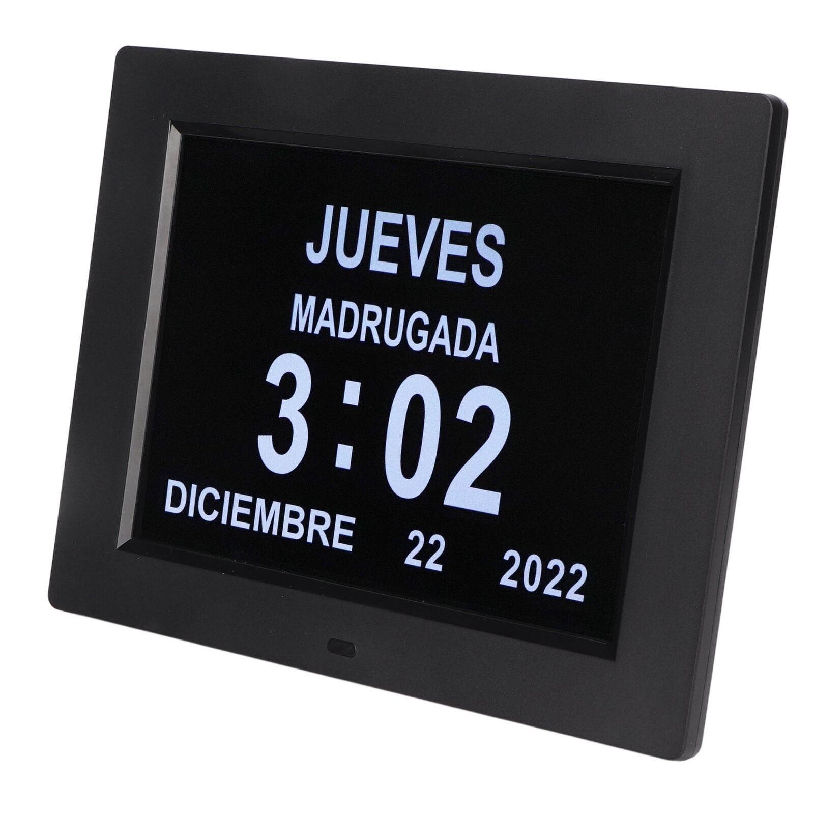 new (US Plug)8 Inch Dementia Clock Digital Clock Large Clear Digits Display koeek - KOEEK